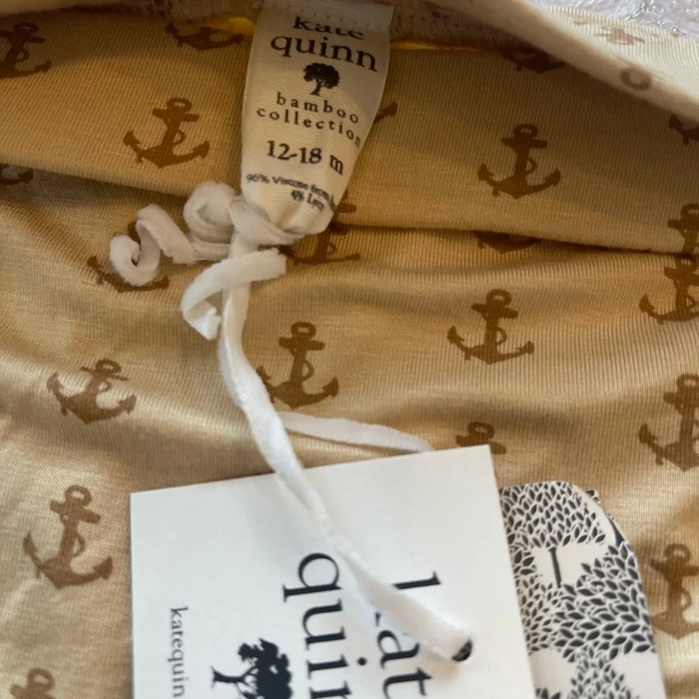 Lot of 2 NWT Kate Quinn High Waisted Bloomers - Penguins & Anchors Sz 12-18M